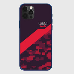 Чехол iPhone 12 Pro Max Audi: Red Pixel