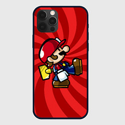 Чехол iPhone 12 Pro Max Super Mario: Red Illusion