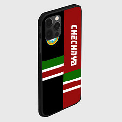 Чехол для iPhone 12 Pro Max Chechnya, Russia, цвет: 3D-черный — фото 2