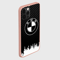 Чехол для iPhone 12 Pro Max BMW Black Style, цвет: 3D-светло-розовый — фото 2