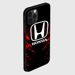 Чехол для iPhone 12 Pro Max Honda: Red Anger, цвет: 3D-черный — фото 2