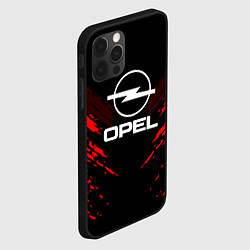 Чехол для iPhone 12 Pro Max Opel: Red Anger, цвет: 3D-черный — фото 2