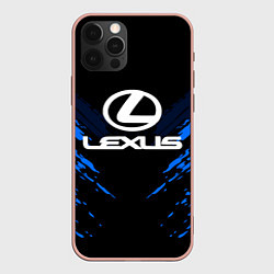 Чехол iPhone 12 Pro Max Lexus: Blue Anger