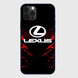 Чехол iPhone 12 Pro Max Lexus: Red Anger