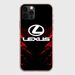 Чехол iPhone 12 Pro Max Lexus: Red Anger