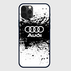 Чехол iPhone 12 Pro Max Audi: Black Spray