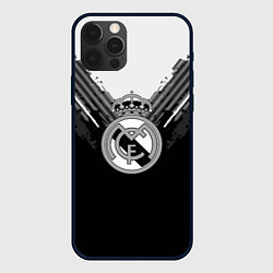 Чехол iPhone 12 Pro Max FC Real Madrid: Black Style