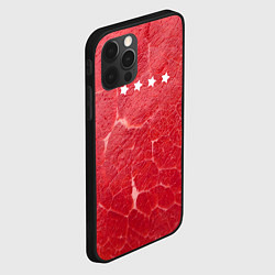 Чехол для iPhone 12 Pro Max Мясо 100%, цвет: 3D-черный — фото 2
