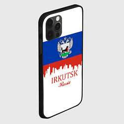Чехол для iPhone 12 Pro Max Irkutsk: Russia, цвет: 3D-черный — фото 2