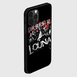 Чехол для iPhone 12 Pro Max The best of Louna, цвет: 3D-черный — фото 2