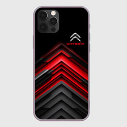 Чехол iPhone 12 Pro Max Citroen: Red sport