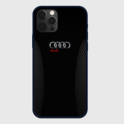 Чехол iPhone 12 Pro Max Audi Carbon