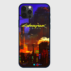 Чехол iPhone 12 Pro Max Cyberpunk 2077: Night City