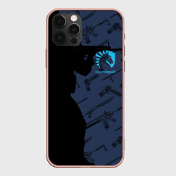 Чехол для iPhone 12 Pro Max CS:GO Team Liquid, цвет: 3D-светло-розовый