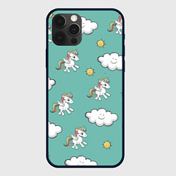 Чехол iPhone 12 Pro Max Love of Unicorns