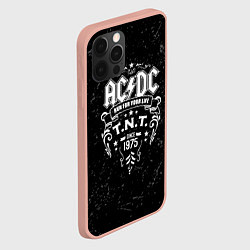 Чехол для iPhone 12 Pro Max AC/DC: Run For Your Life, цвет: 3D-светло-розовый — фото 2