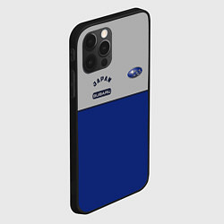 Чехол для iPhone 12 Pro Max Subaru Style, цвет: 3D-черный — фото 2