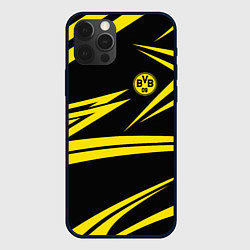 Чехол для iPhone 12 Pro Max FC Borussia: BVB Sport, цвет: 3D-черный