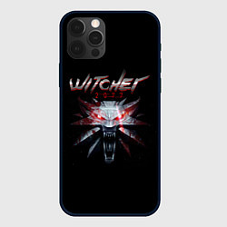 Чехол для iPhone 12 Pro Max Witcher 2077, цвет: 3D-черный