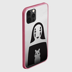 Чехол для iPhone 12 Pro Max Унесенные призраками, цвет: 3D-малиновый — фото 2
