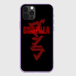 Чехол iPhone 12 Pro Max Godzilla: Hieroglyphs