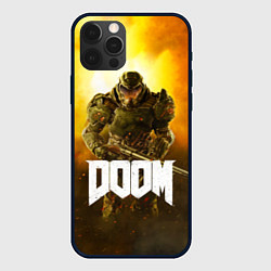 Чехол для iPhone 12 Pro Max DOOM: Soldier, цвет: 3D-черный