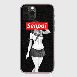 Чехол iPhone 12 Pro Max Senpai: School Girl