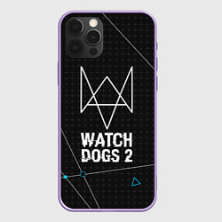 Чехол iPhone 12 Pro Max Watch Dogs 2: Tech Geometry
