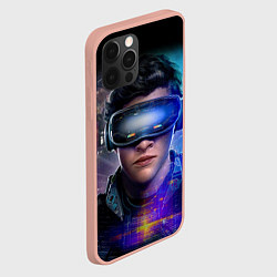 Чехол для iPhone 12 Pro Max Ready Player One, цвет: 3D-светло-розовый — фото 2