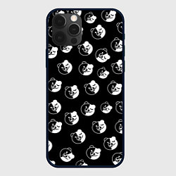 Чехол для iPhone 12 Pro Max MONOKUMA, цвет: 3D-черный
