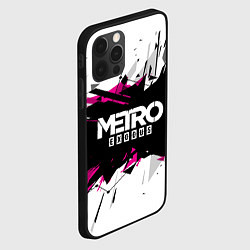 Чехол для iPhone 12 Pro Max Metro: Exodus Purple, цвет: 3D-черный — фото 2