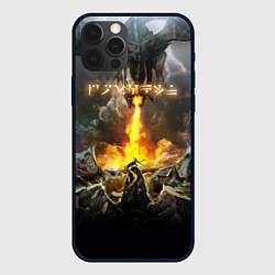Чехол iPhone 12 Pro Max TES: Dragon Flame