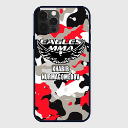 Чехол iPhone 12 Pro Max Khabib Nurmagomedov: Red Camo