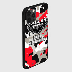 Чехол для iPhone 12 Pro Max Khabib Nurmagomedov: Red Camo, цвет: 3D-черный — фото 2