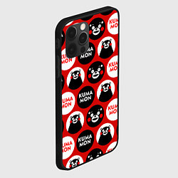 Чехол для iPhone 12 Pro Max Kumamon Pattern, цвет: 3D-черный — фото 2