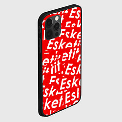 Чехол для iPhone 12 Pro Max Esketit Pattern, цвет: 3D-черный — фото 2