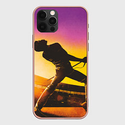 Чехол для iPhone 12 Pro Max Bohemian Rhapsody, цвет: 3D-светло-розовый