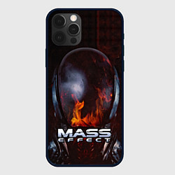 Чехол для iPhone 12 Pro Max Mass Effect, цвет: 3D-черный