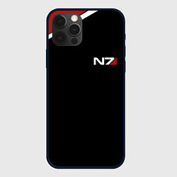 Чехол для iPhone 12 Pro Max MASS EFFECT N7, цвет: 3D-черный