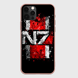 Чехол iPhone 12 Pro Max Mass Effect N7