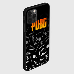 Чехол для iPhone 12 Pro Max PUBG Master, цвет: 3D-черный — фото 2