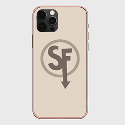 Чехол для iPhone 12 Pro Max SANITYS FALL, цвет: 3D-светло-розовый