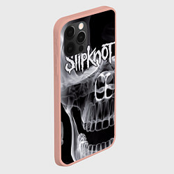 Чехол для iPhone 12 Pro Max Slipknot Death, цвет: 3D-светло-розовый — фото 2