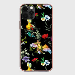 Чехол iPhone 12 Pro Max Попугаи