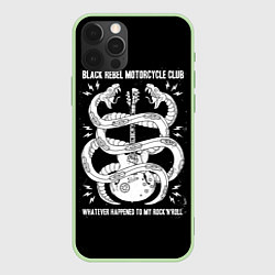 Чехол для iPhone 12 Pro Max Black Rebel, цвет: 3D-салатовый