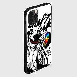 Чехол для iPhone 12 Pro Max Daft Punk: Our work is never over, цвет: 3D-черный — фото 2