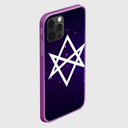 Чехол для iPhone 12 Pro Max BMTH Space, цвет: 3D-сиреневый — фото 2