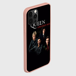 Чехол для iPhone 12 Pro Max Queen: Greatests Hits, цвет: 3D-светло-розовый — фото 2