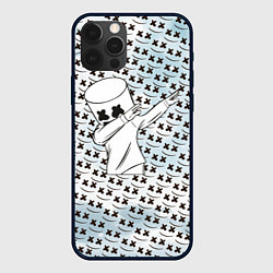 Чехол для iPhone 12 Pro Max Marshmello DAB, цвет: 3D-черный