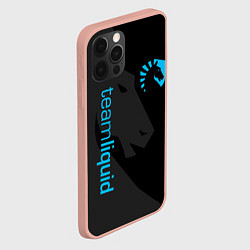 Чехол для iPhone 12 Pro Max TEAM LIQUID, цвет: 3D-светло-розовый — фото 2